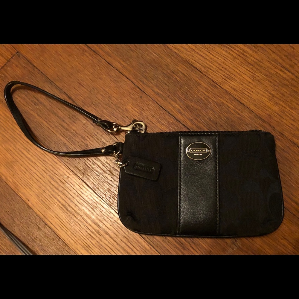 Coach Wristlet black